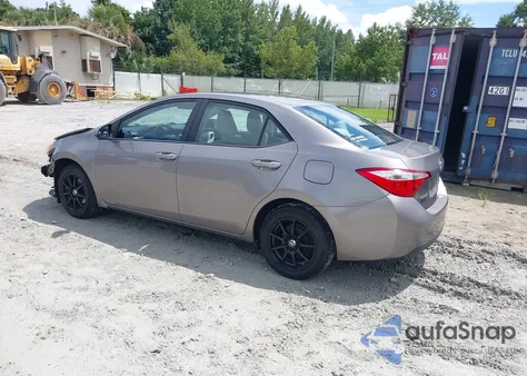 2016 Toyota Corolla Le from USA, damaged, VIN 2T1BURHE9GC553215